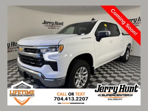 White 2024 Chevrolet Silverado 1500 LT for sale in Salisbury, NC