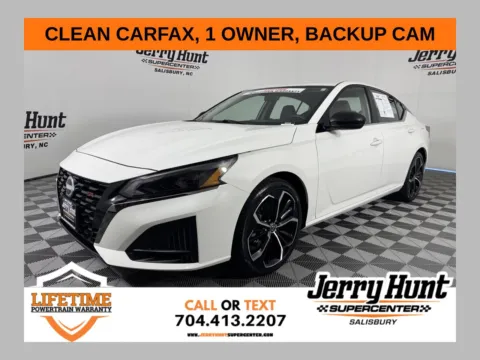 White 2025 Nissan Altima 2.5 SR for sale in Salisbury, NC