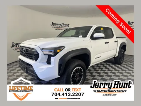 White 2025 Toyota Tacoma TRD Off-Road for sale in Salisbury, NC