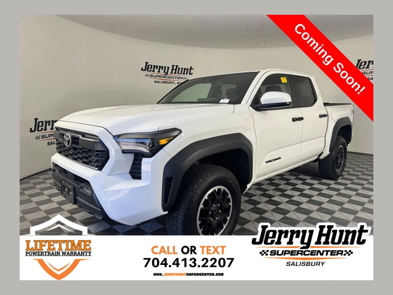 White 2025 Toyota Tacoma TRD Off-Road for sale in Salisbury, NC