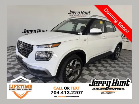White 2025 Hyundai Venue SEL for sale in Salisbury, NC