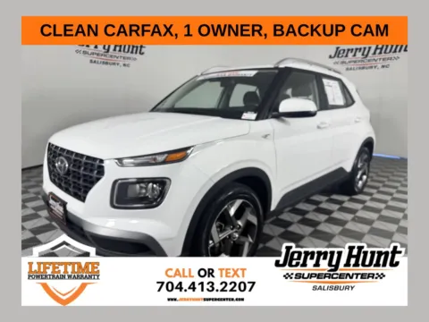 White 2025 Hyundai Venue SEL for sale in Salisbury, NC