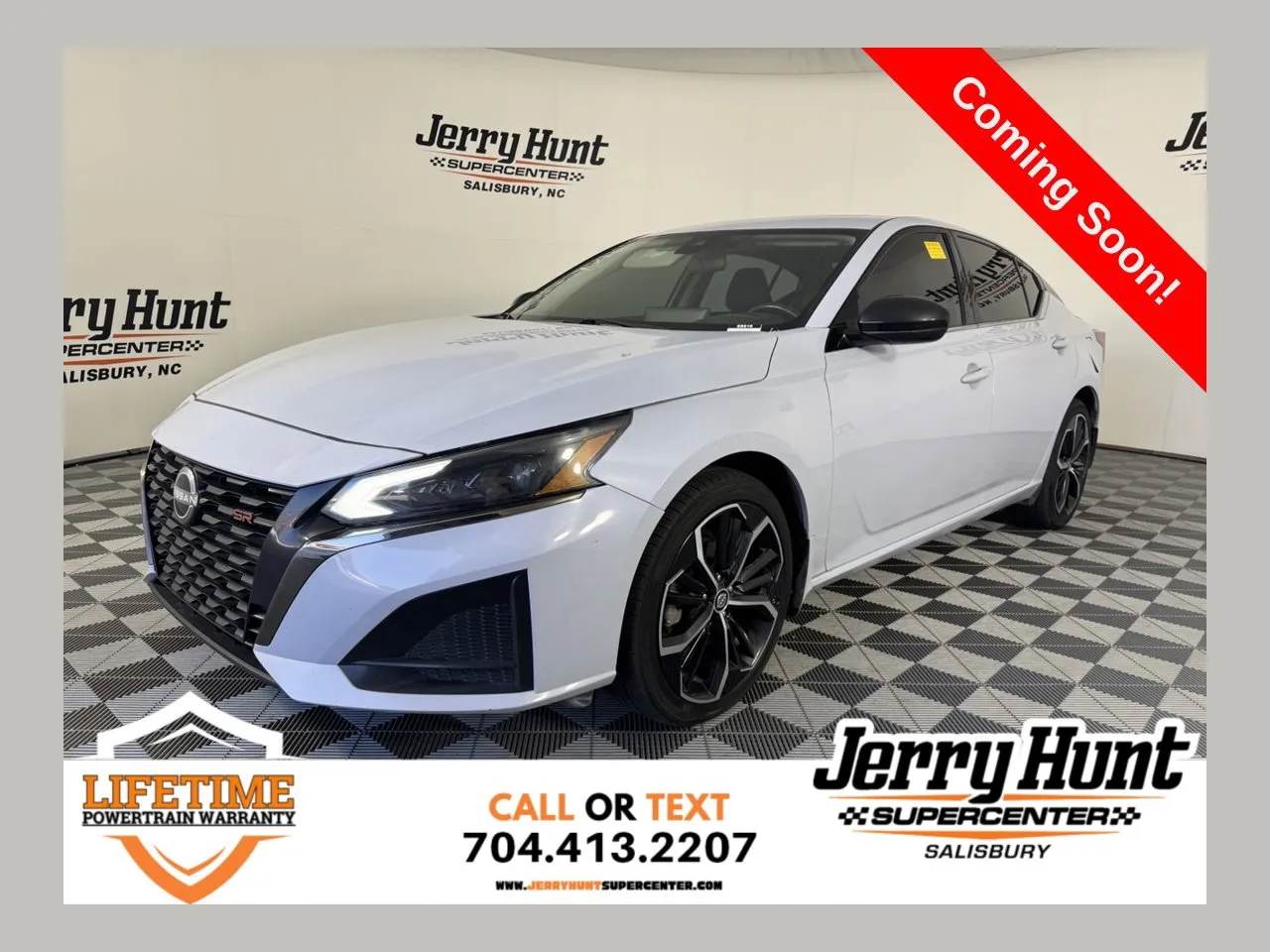 White 2024 Nissan Altima 2.5 SR for sale in Salisbury, NC