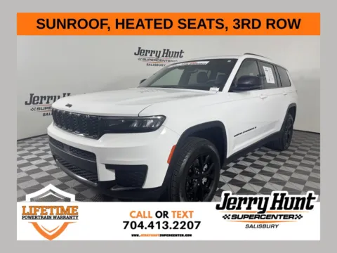 White 2024 Jeep Grand Cherokee L Altitude X for sale in Salisbury, NC