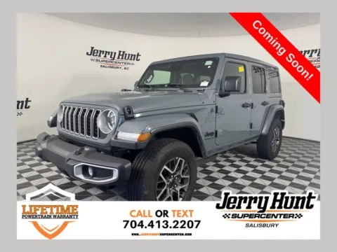Gray 2026 Jeep Wrangler Sahara for sale in Salisbury, NC