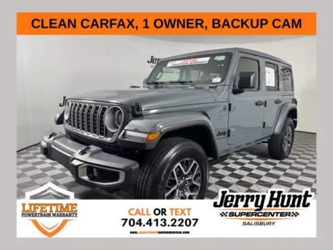 Gray 2026 Jeep Wrangler Sahara for sale in Salisbury, NC