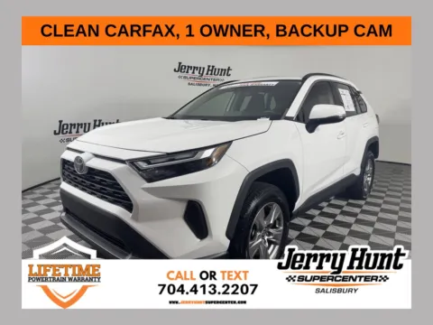 White 2023 Toyota RAV4 XLE for sale in Salisbury, NC