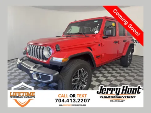 Red 2026 Jeep Wrangler Sahara for sale in Salisbury, NC