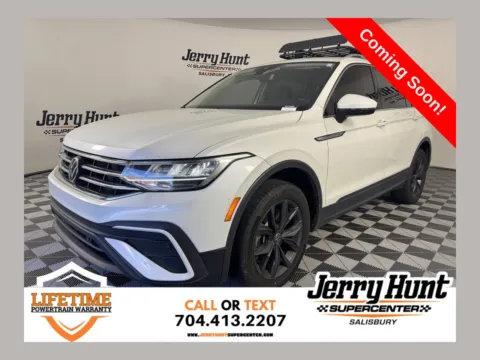 White 2023 Volkswagen Tiguan 2.0T SE for sale in Salisbury, NC