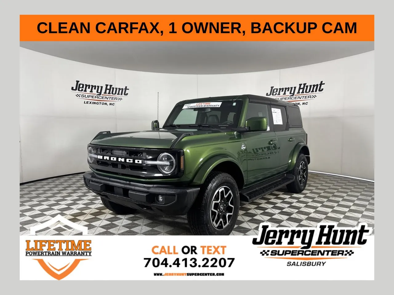 Green 2025 Ford Bronco Outer Banks for sale in Salisbury, NC