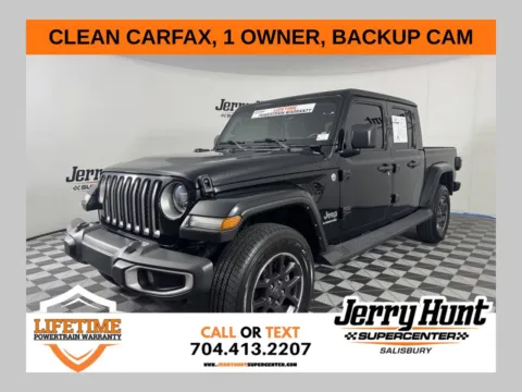 Black 2022 Jeep Gladiator Overland for sale in Salisbury, NC