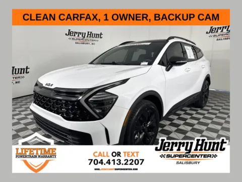 White 2025 Kia Sportage X-Line for sale in Salisbury, NC
