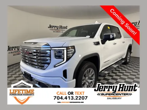 White 2023 GMC Sierra 1500 Denali for sale in Salisbury, NC
