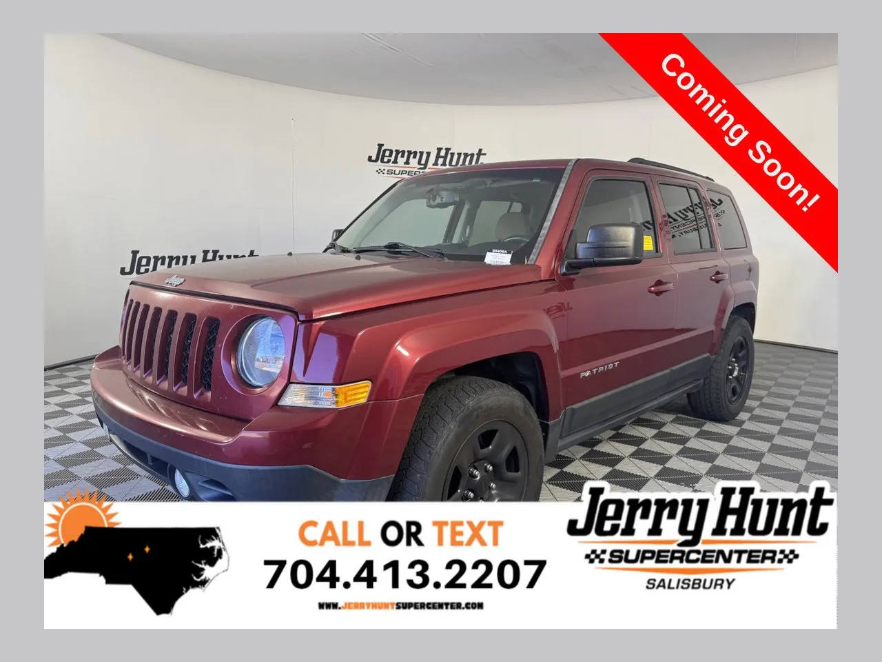 Red 2016 Jeep Patriot Latitude for sale in Salisbury, NC