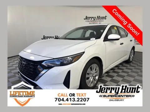 White 2025 Nissan Sentra S for sale in Salisbury, NC