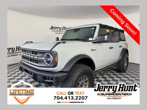Gray 2022 Ford Bronco Black Diamond for sale in Salisbury, NC
