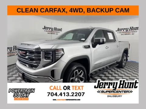 Silver 2022 GMC Sierra 1500 SLT for sale in Salisbury, NC