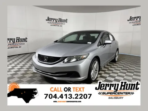 Silver 2015 Honda Civic LX for sale in Salisbury, NC