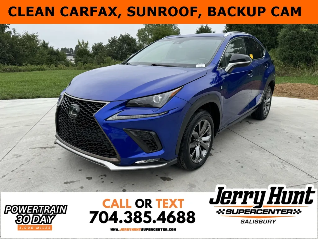 Used 2019 Lexus NX 300 F Sport for sale in Salisbury, NC at Jerry