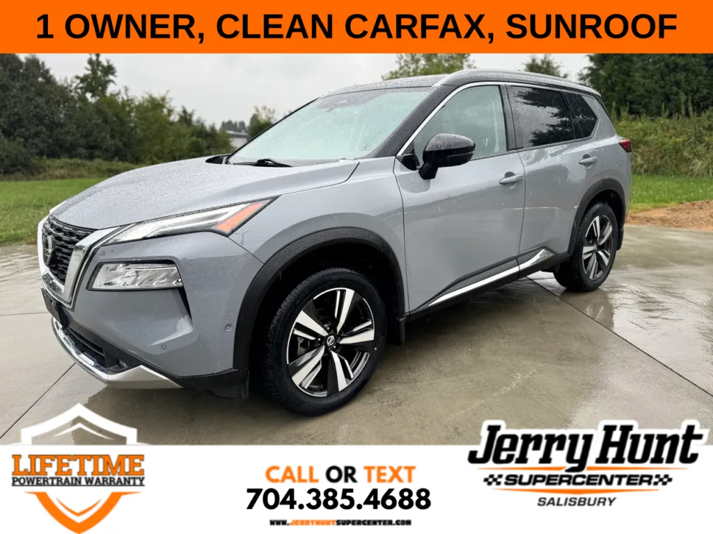 Used 2021 Nissan Rogue Platinum for sale in Salisbury, NC at Jerry