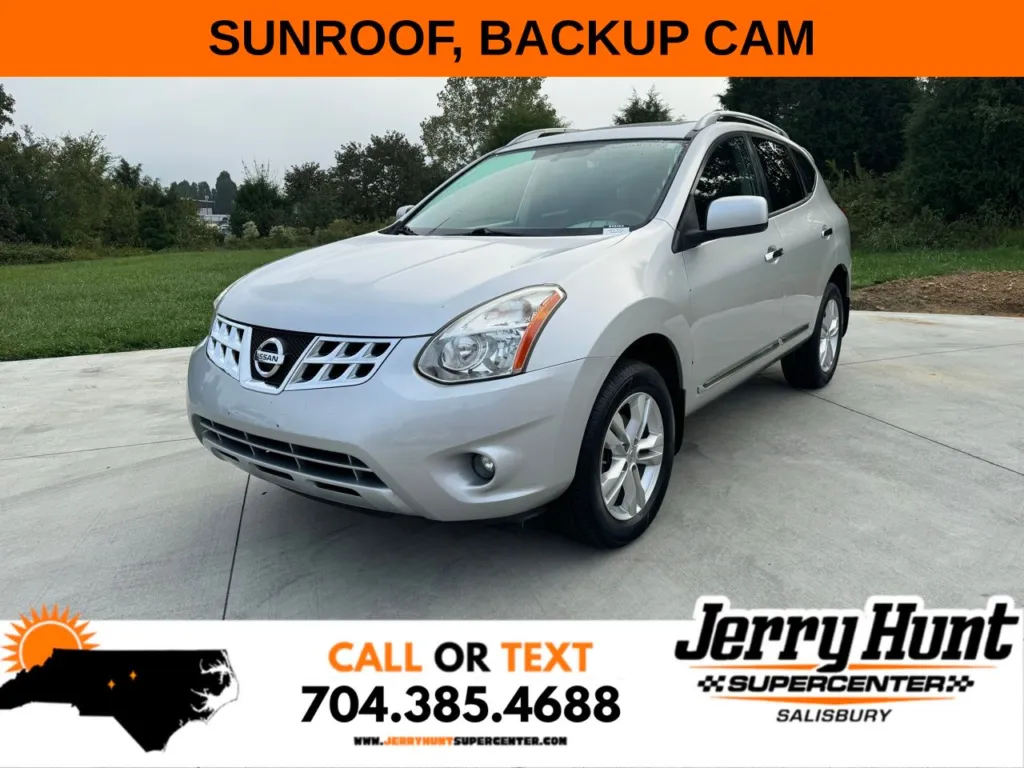 Used 2013 Nissan Rogue SV for sale in Salisbury, NC at Jerry Hunt