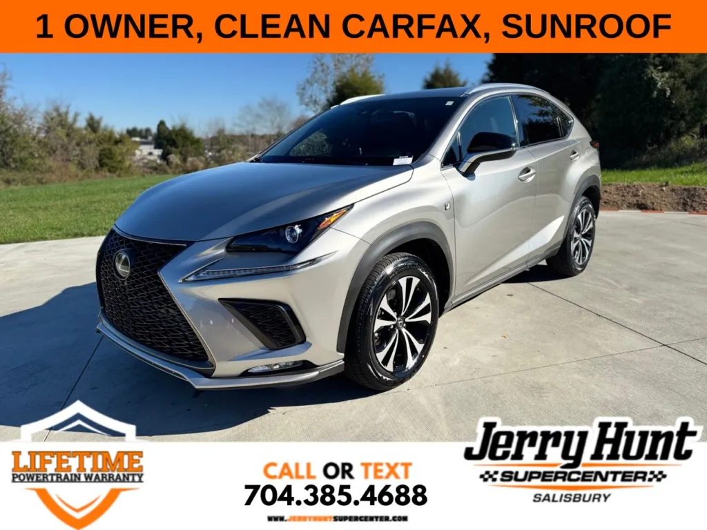 Used 2021 Lexus NX 300 F Sport for sale in Salisbury, NC at Jerry