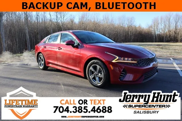 Used 2022 Kia K5 LXS for sale in Salisbury, NC at Jerry Hunt