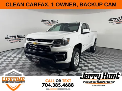 White 2022 Chevrolet Colorado LT for sale in Salisbury, NC