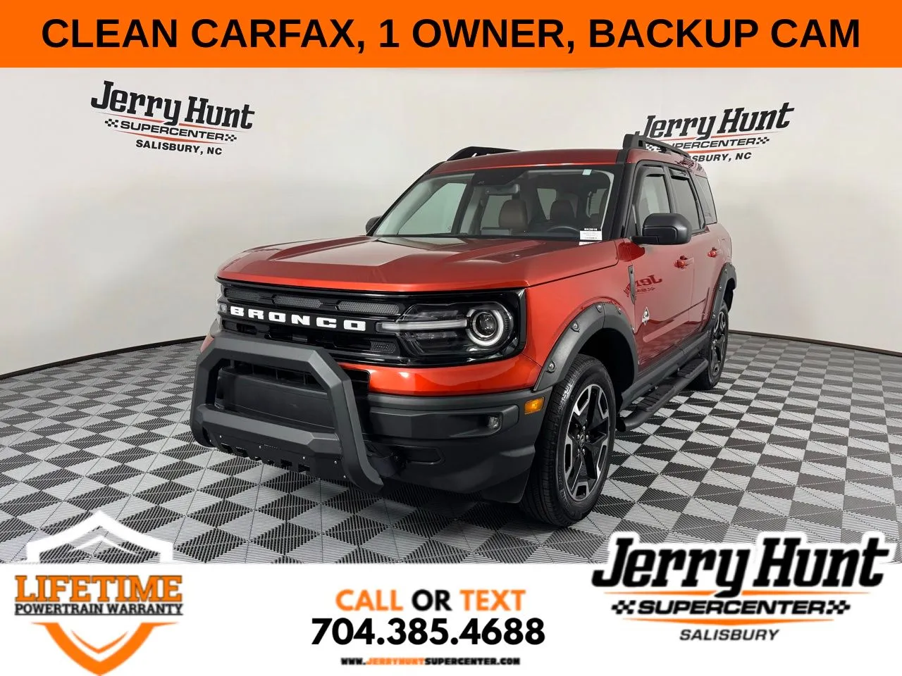 Red 2023 Ford Bronco Sport Outer Banks for sale in Salisbury, NC