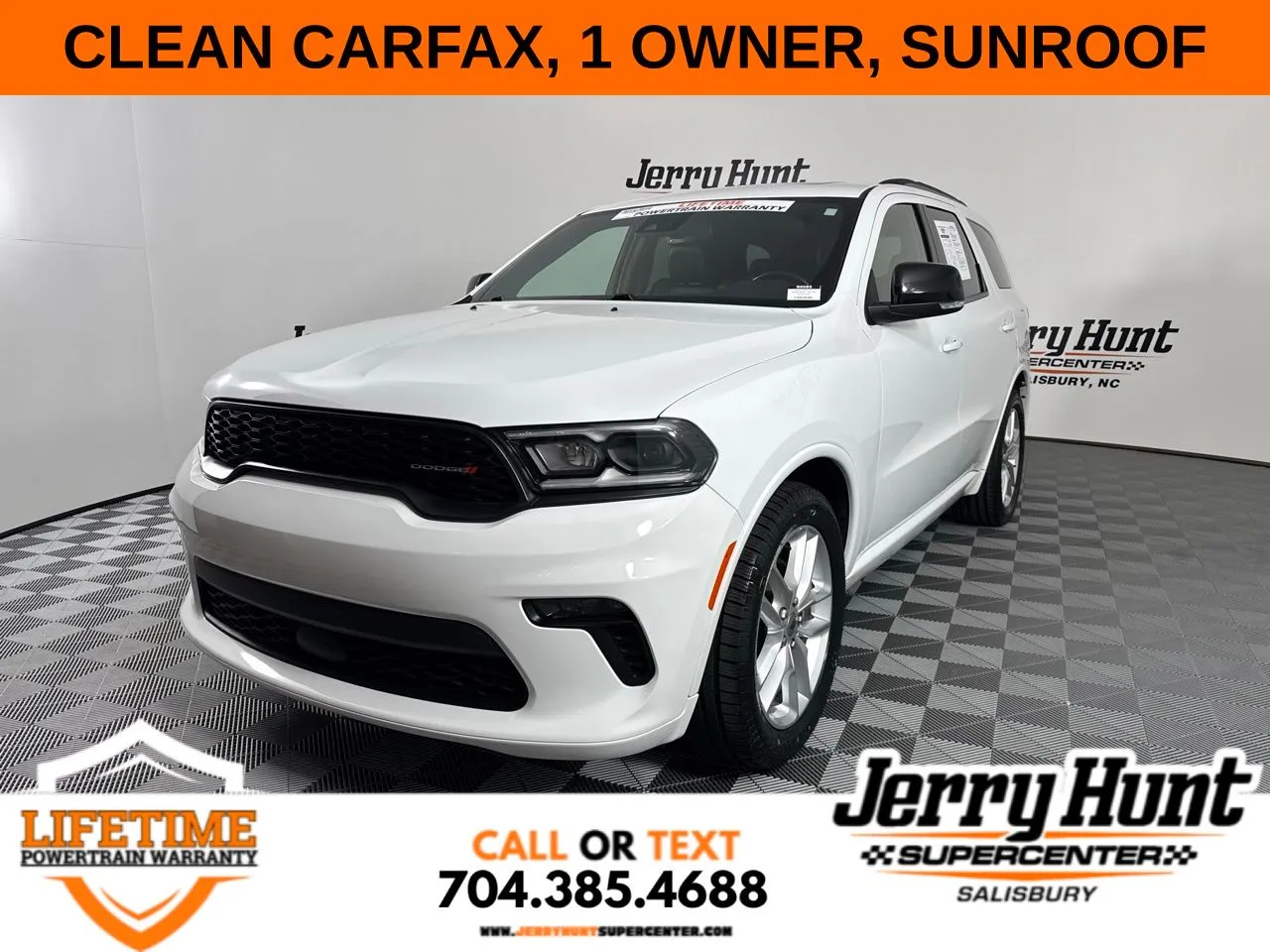 White 2023 Dodge Durango GT Plus for sale in Salisbury, NC