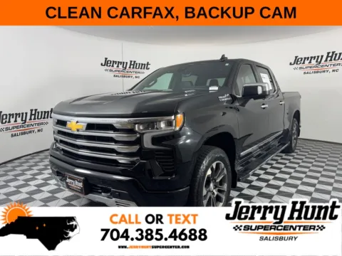 Black 2023 Chevrolet Silverado 1500 High Country for sale in Salisbury, NC