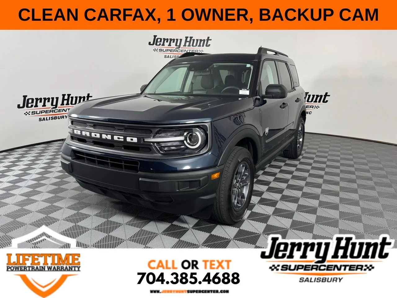 Blue 2023 Ford Bronco Sport Big Bend for sale in Salisbury, NC