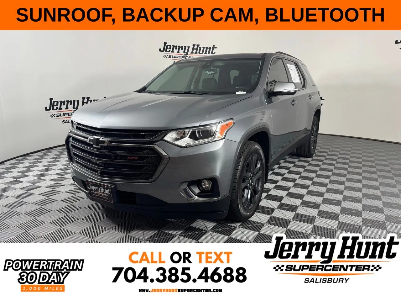 Gray 2020 Chevrolet Traverse RS for sale in Salisbury, NC