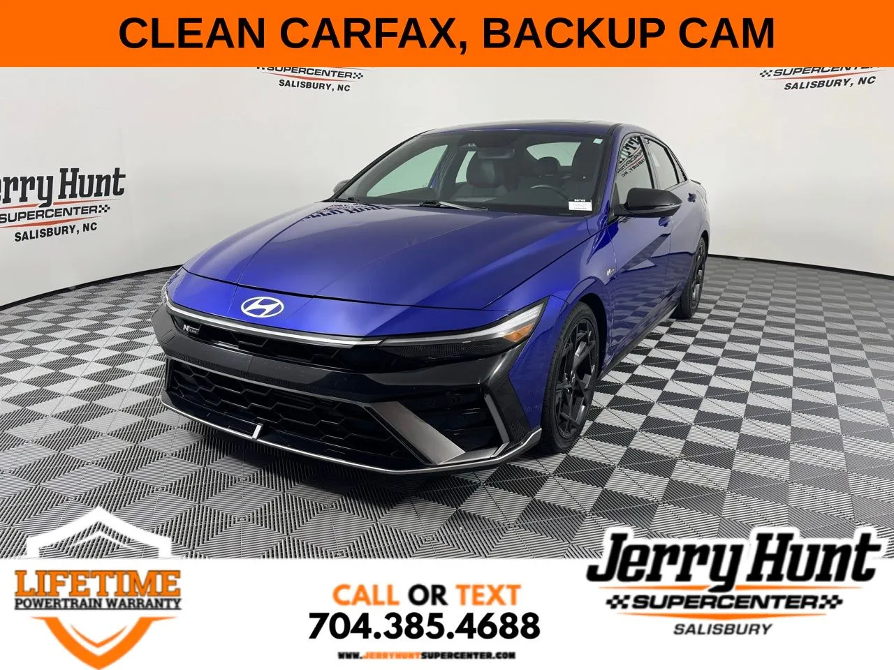 Blue 2024 Hyundai Elantra N Line for sale in Salisbury, NC