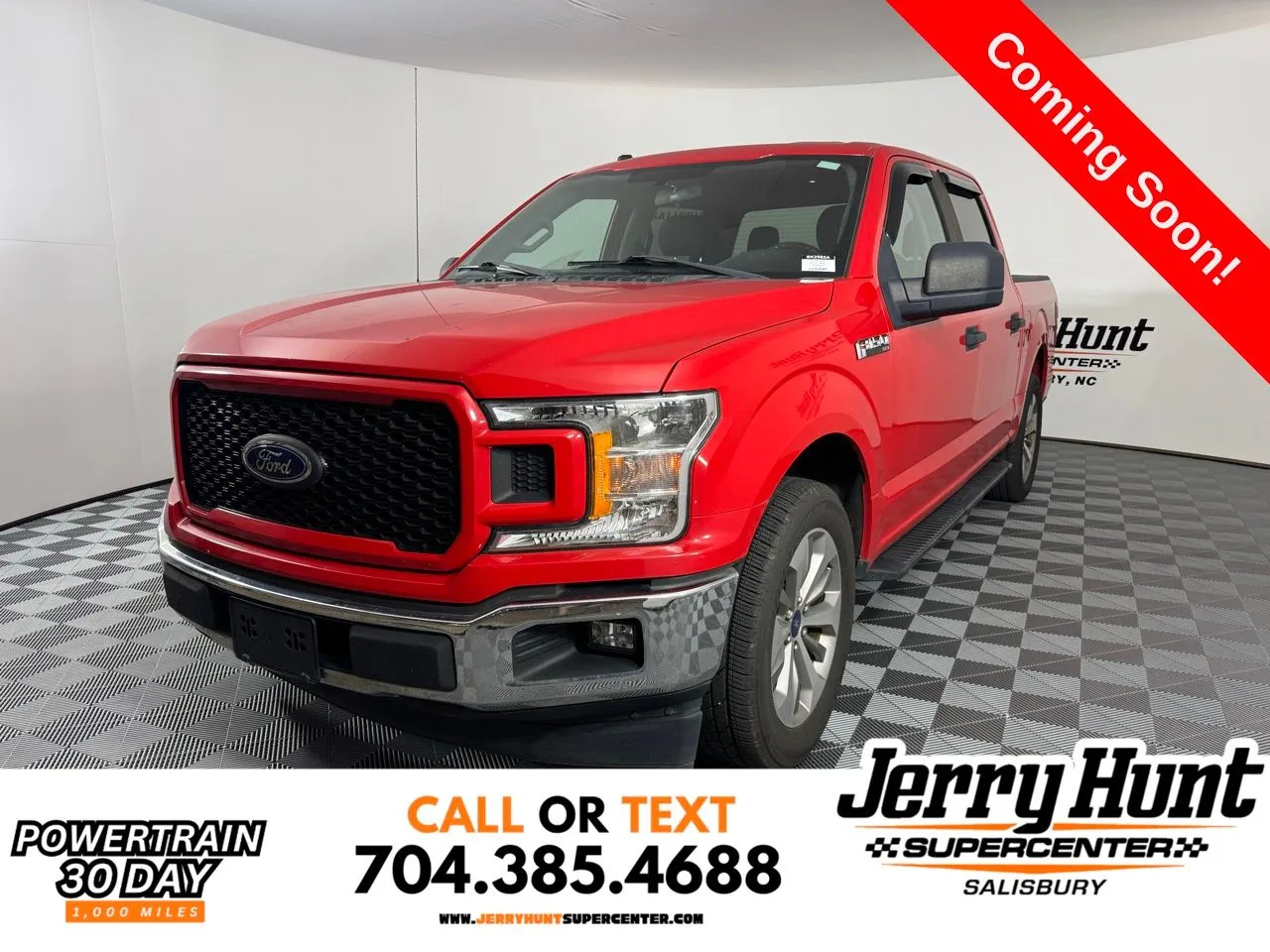 Red 2018 Ford F-150 XL for sale in Salisbury, NC