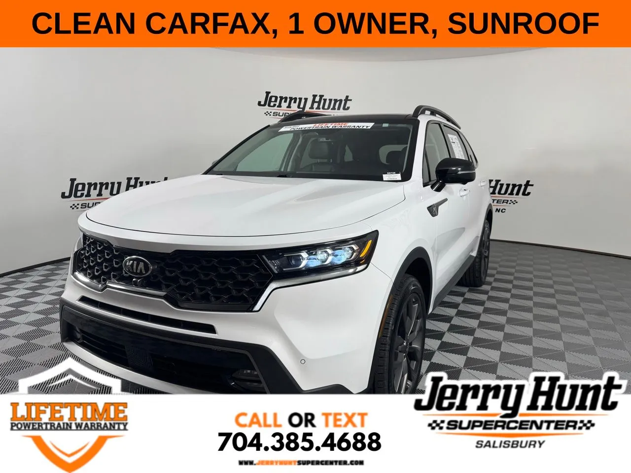 White 2021 Kia Sorento SX Prestige X-Line for sale in Salisbury, NC