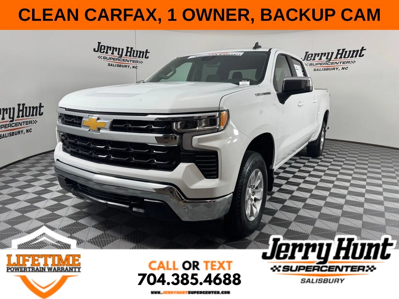 White 2024 Chevrolet Silverado 1500 LT for sale in Salisbury, NC