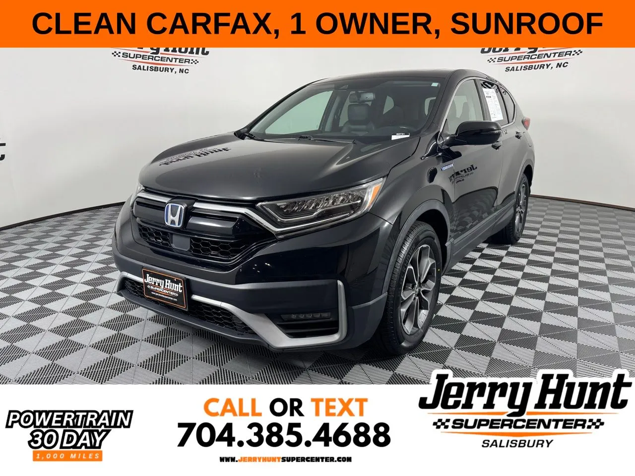 Black 2020 Honda CR-V Hybrid EX-L for sale in Salisbury, NC