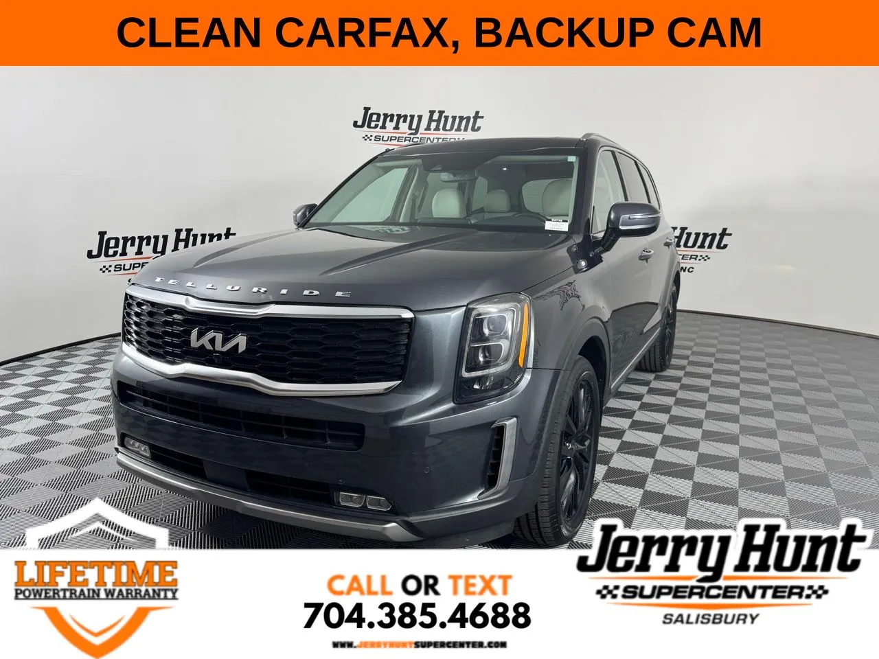 Gray 2022 Kia Telluride SX for sale in Salisbury, NC