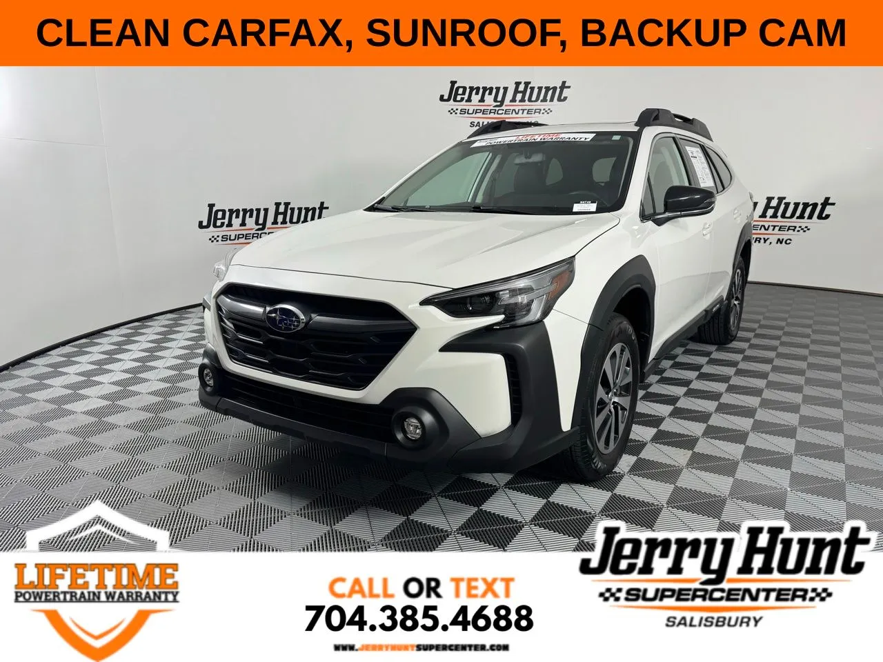 White 2025 Subaru Outback Premium for sale in Salisbury, NC