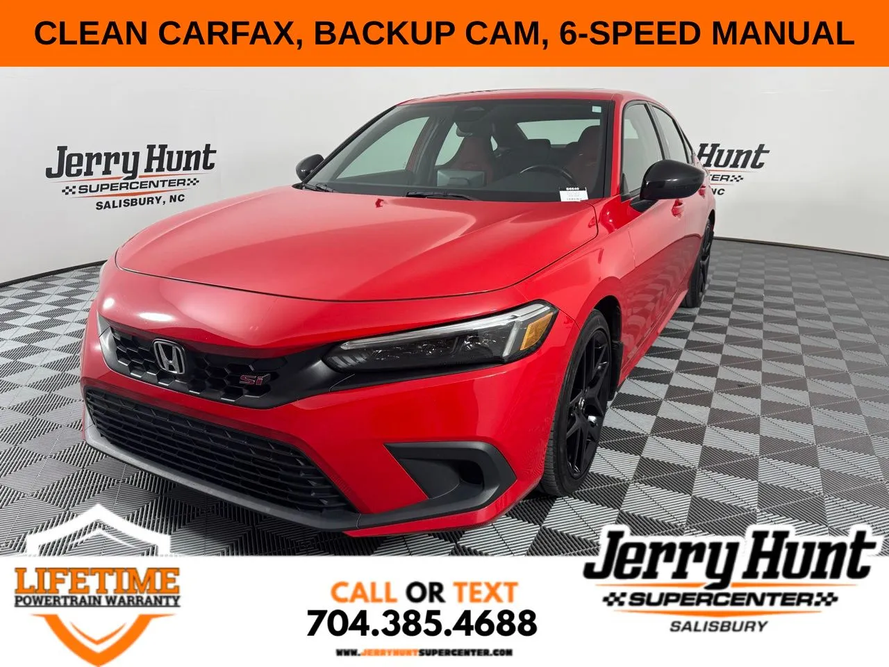 Red 2023 Honda Civic Si for sale in Salisbury, NC
