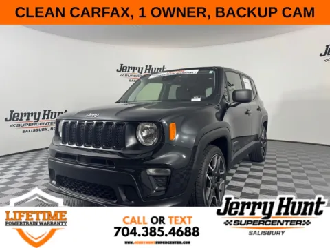Black 2021 Jeep Renegade Sport for sale in Salisbury, NC