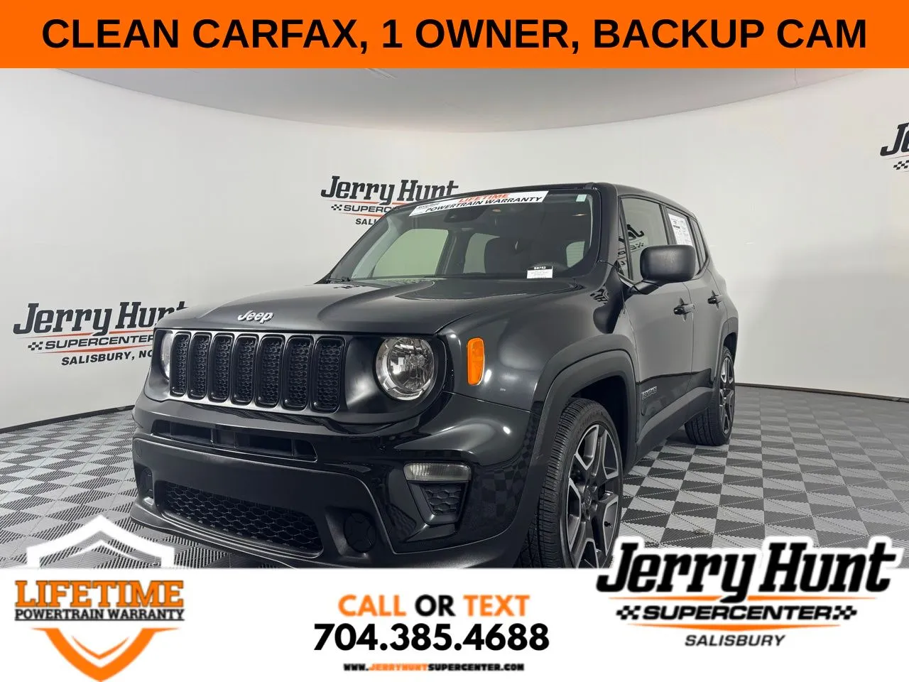 Black 2021 Jeep Renegade Sport for sale in Salisbury, NC