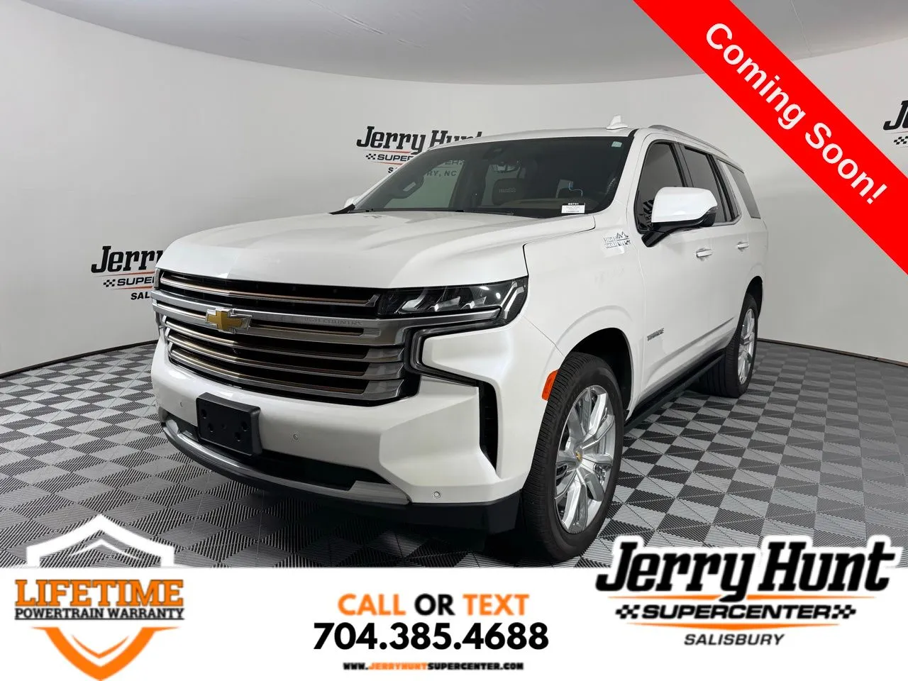 White 2022 Chevrolet Tahoe High Country for sale in Salisbury, NC