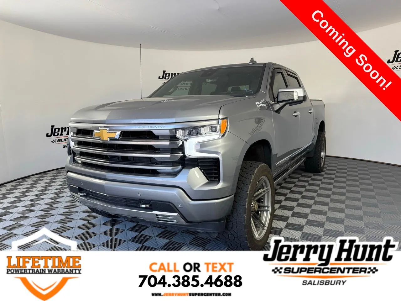 Gray 2023 Chevrolet Silverado 1500 High Country for sale in Salisbury, NC