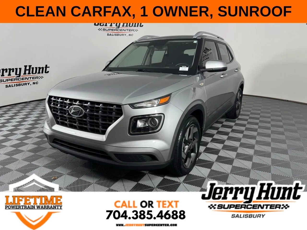 Silver 2023 Hyundai Venue SEL for sale in Salisbury, NC