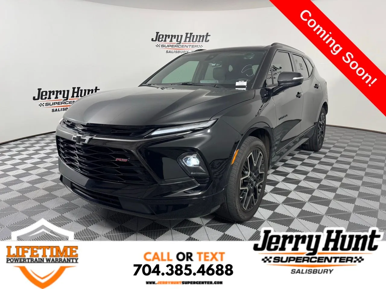 Black 2024 Chevrolet Blazer RS for sale in Salisbury, NC