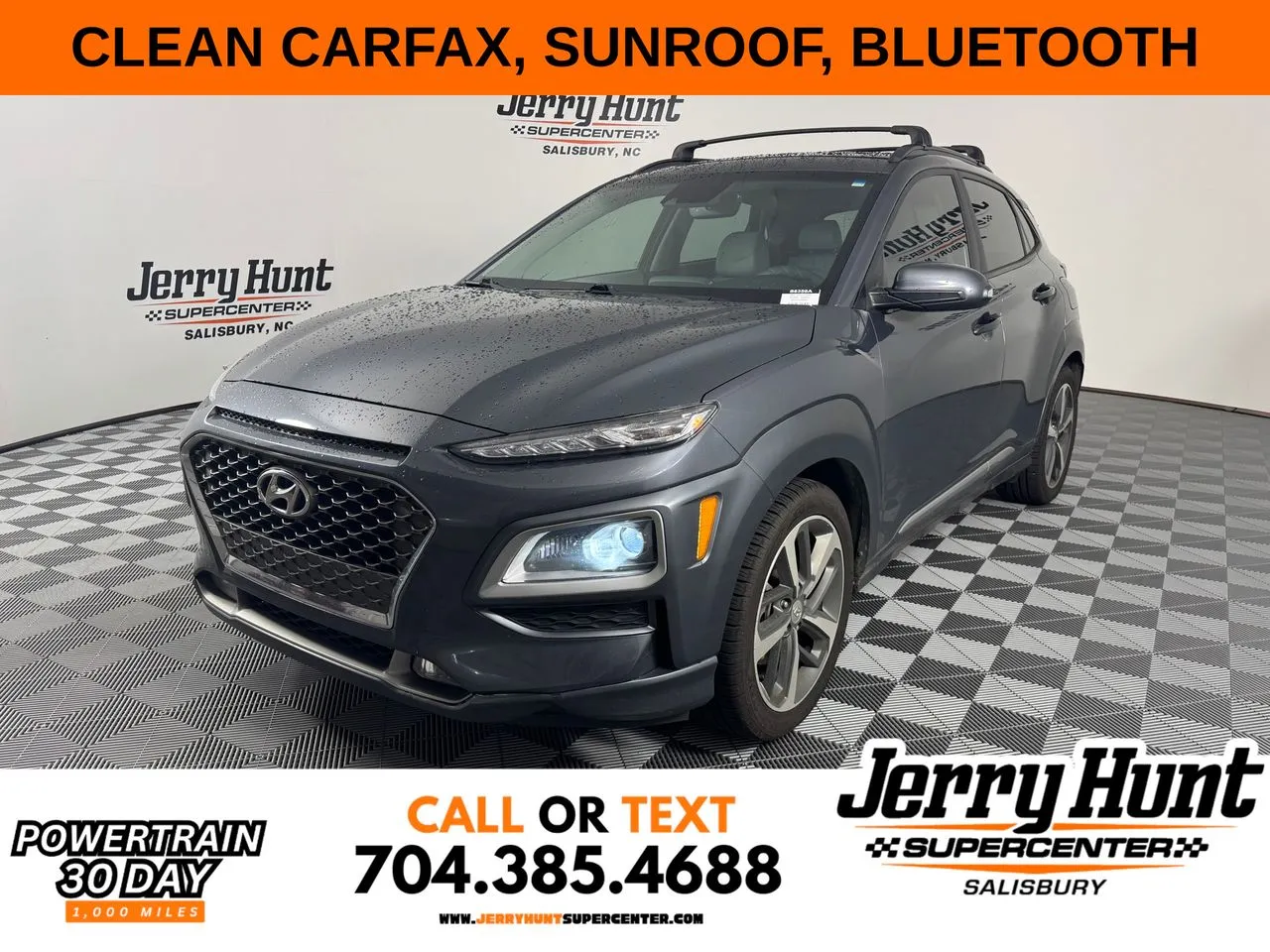 Gray 2021 Hyundai Kona Limited for sale in Salisbury, NC