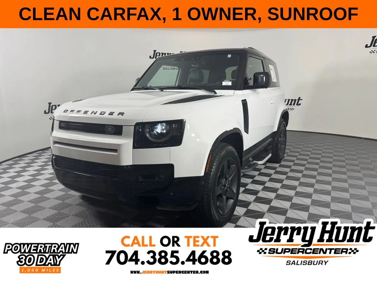 White 2023 Land Rover Defender 90 X-Dynamic SE for sale in Salisbury, NC