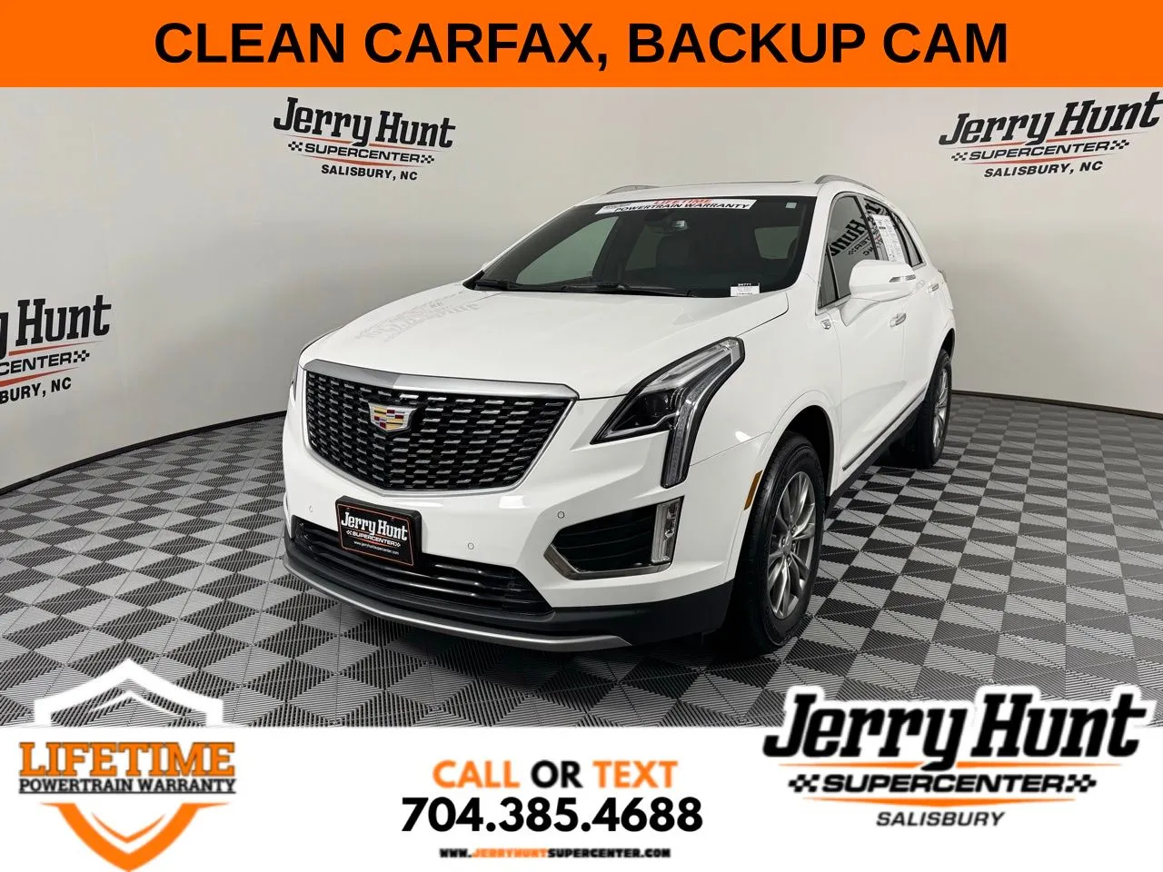 White 2022 Cadillac XT5 Premium Luxury for sale in Salisbury, NC